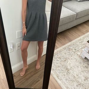 Gray work dress